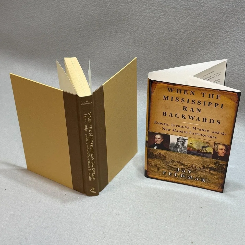 Vintage 2005 When the Mississippi Ran Backwards 1st Edition 1st Printing HC DJ